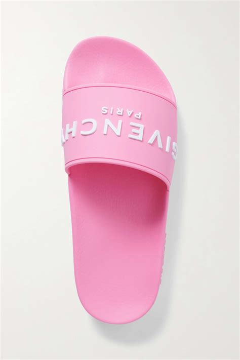 mens givenchy slides fake|givenchy pink slides.